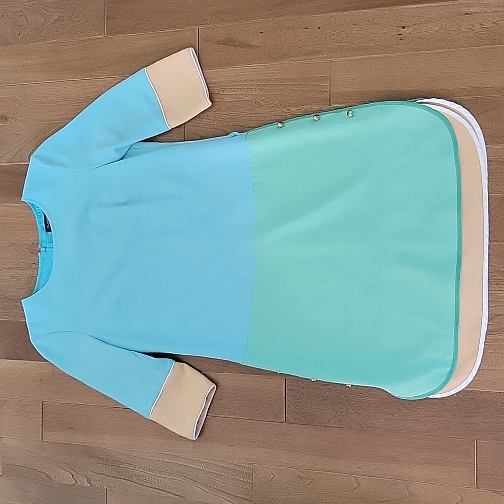 Class Roberto Cavalli Color Block Dress 8